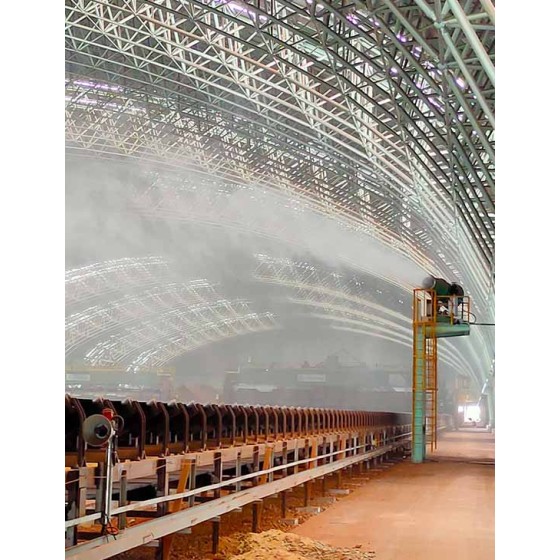 固定式远距离射雾器喷雾风炮,空气净化装置及机器设备,雾炮机